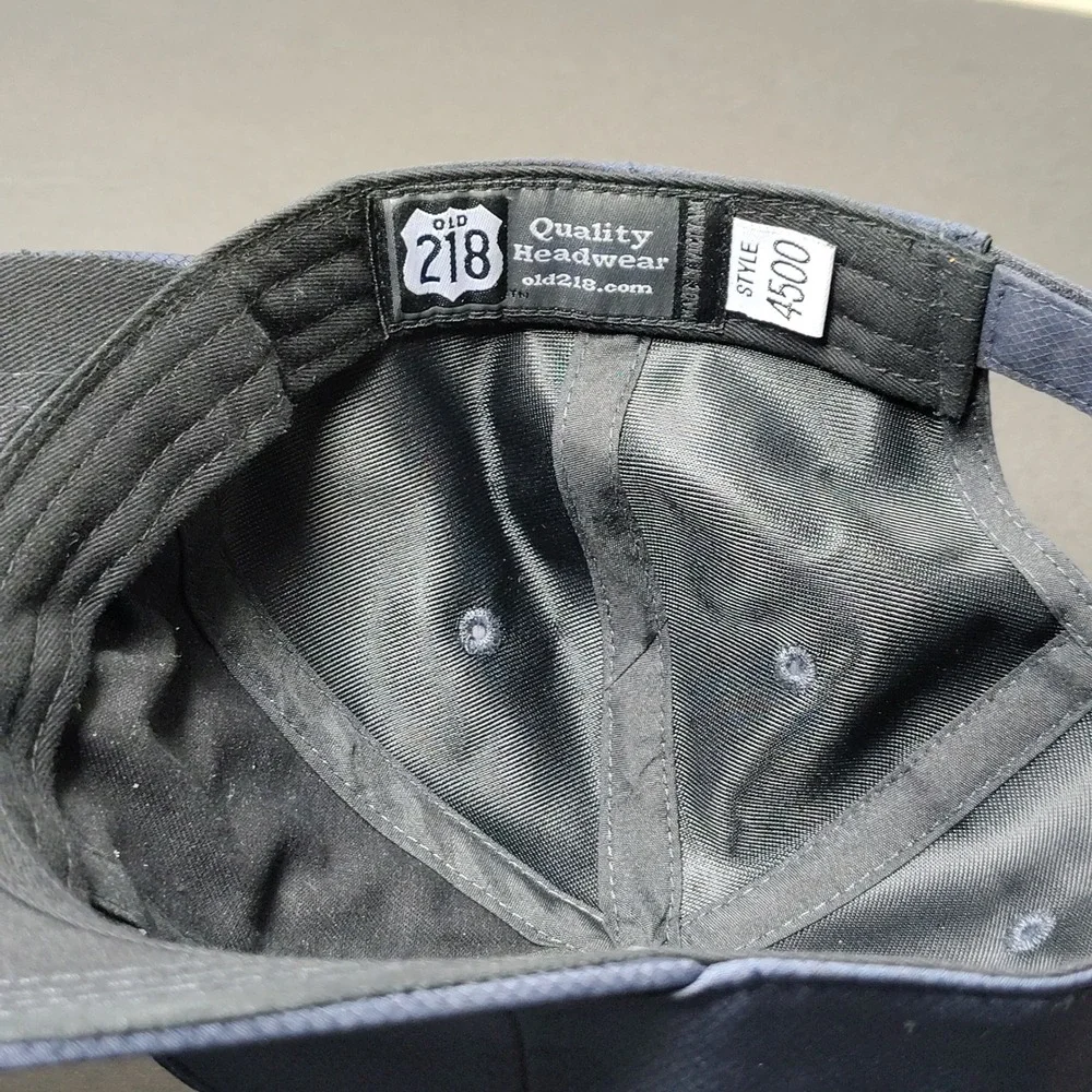 Lund Boats Hat Cap Adjustable Strap Navy Fishing Patch Ripstop One Size Mens